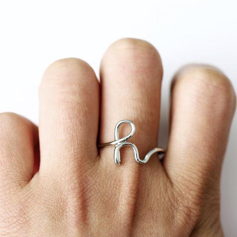 Cofik | Classic Alphabet Ring