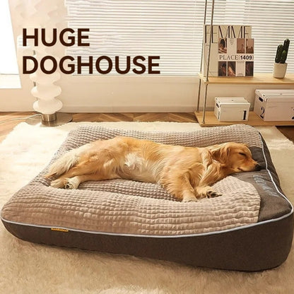Extra Large Comfort Dog Bed with Washable Cover