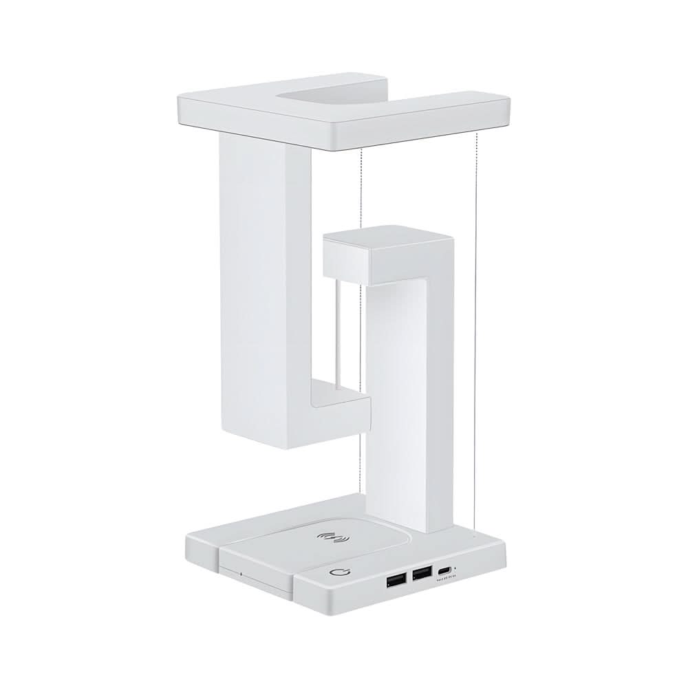 Floating LED Desk Lamp with Wireless Charger