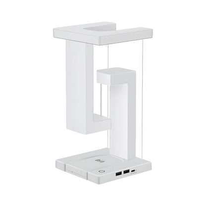 Floating LED Desk Lamp with Wireless Charger