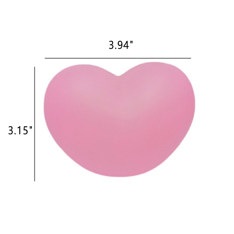 Soft Heart Table Lamp Warm LED Nightlight