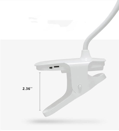 Compact Rechargeable LED Desk Lamp with Night Light
