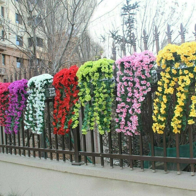 Colorful Fake Flower Orchid Arrangement