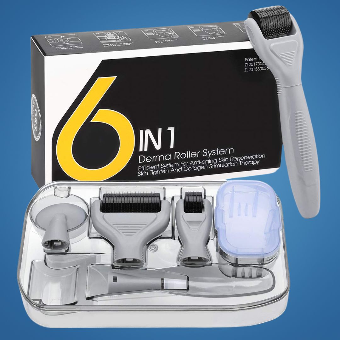 Professional Skin Rejuvenation Derma Roller Kit for Women