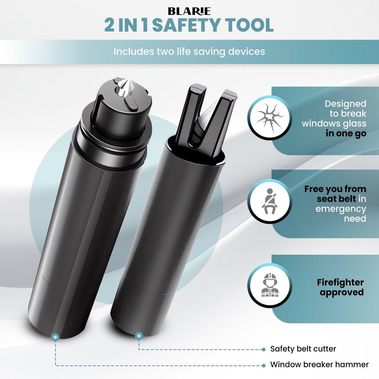 Car Escape Tool & Glass Breaker