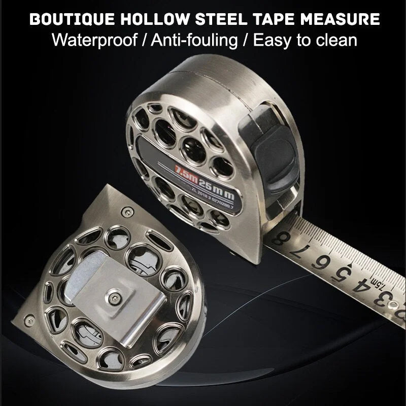 Durable Stainless Steel Locking Measuring Tape