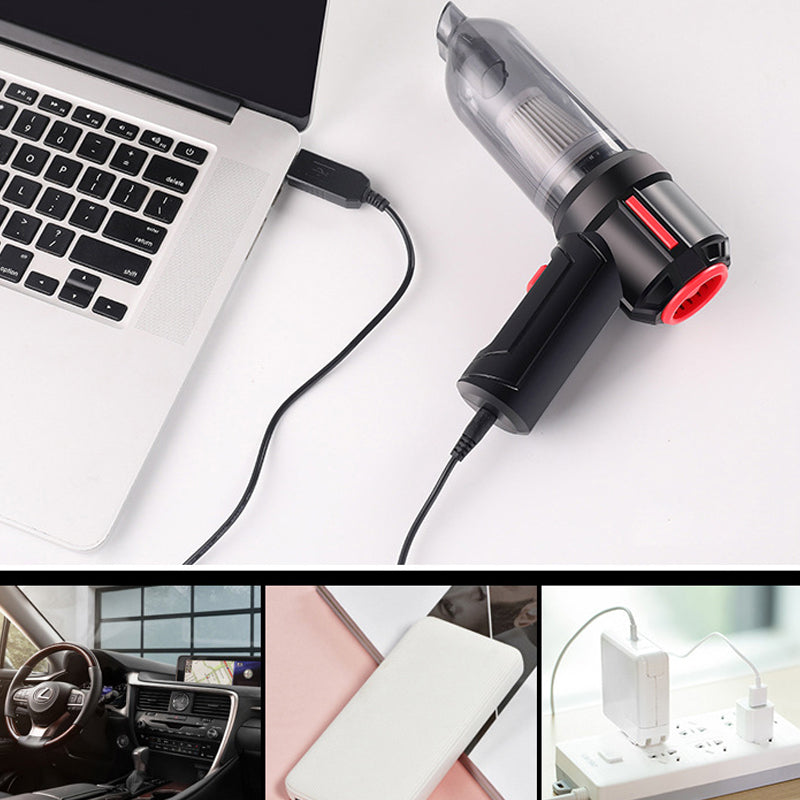 Portable Rechargeable Hand Vacuum Cleaner for Home and Car