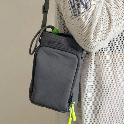 Insulated Cross Body Water Bottle Pouch