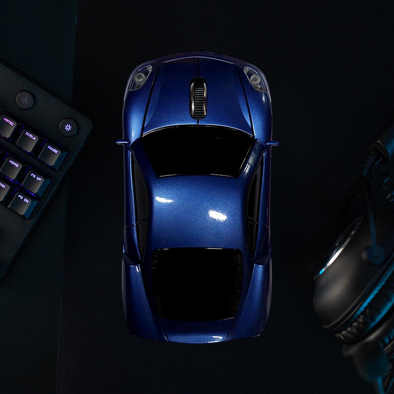 Fast Racing Car Design Wireless Mouse