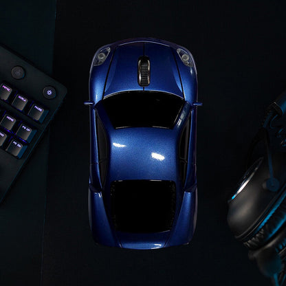 Fast Racing Car Design Wireless Mouse