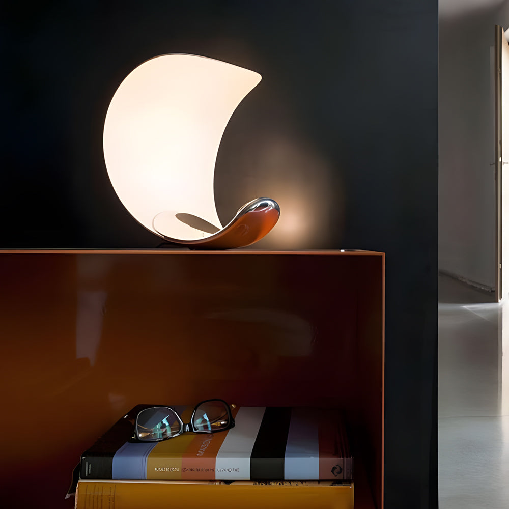 Sleek Chrome LED Desk Lamp - Touch Sensor Control