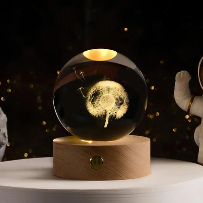 Colorful Globe LED Bedroom Nightlight