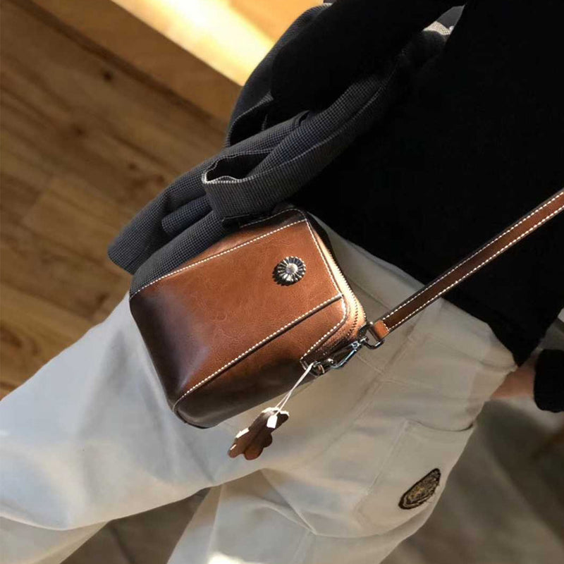 Women's Genuine Leather Phone Pouch