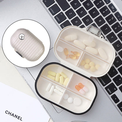 Travel Daily Pill Organizer Box