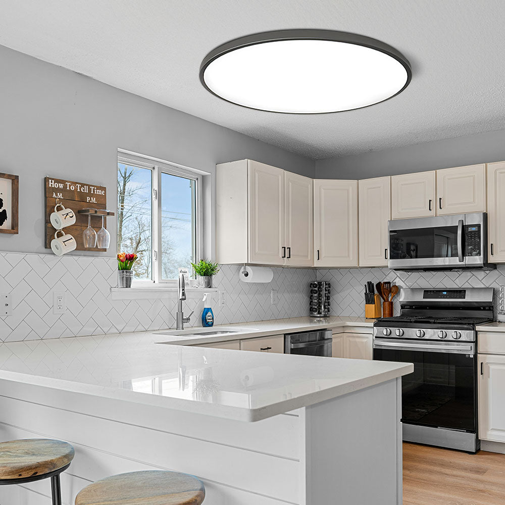 Sleek Contemporary LED Ceiling Light Fixture