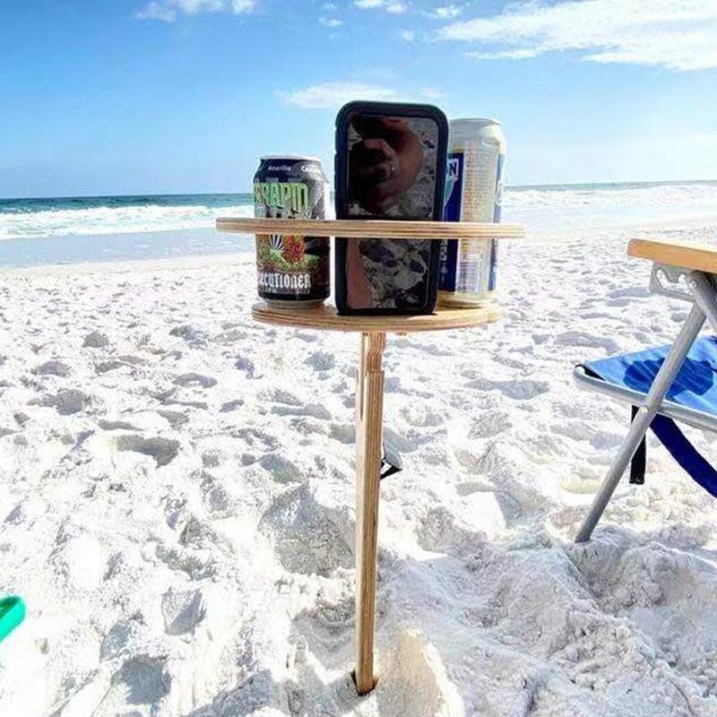 Portable Patio Wine Table