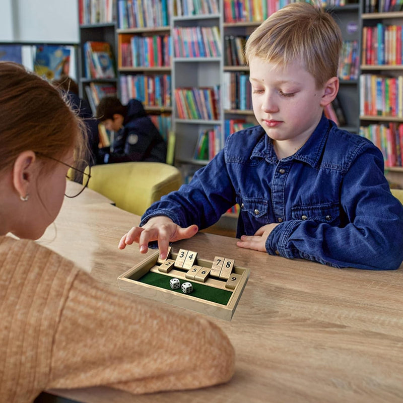 Classic Tabletop Math Board Game for Family Fun
