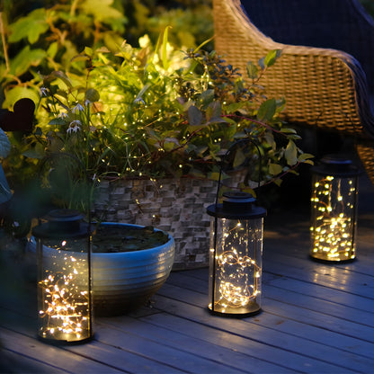 Outdoor Solar Powered LED Lanterns