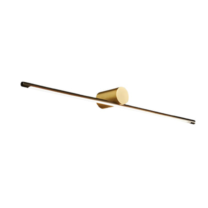 Contemporary Double Tone Bath Lighting with Cylinder Shade