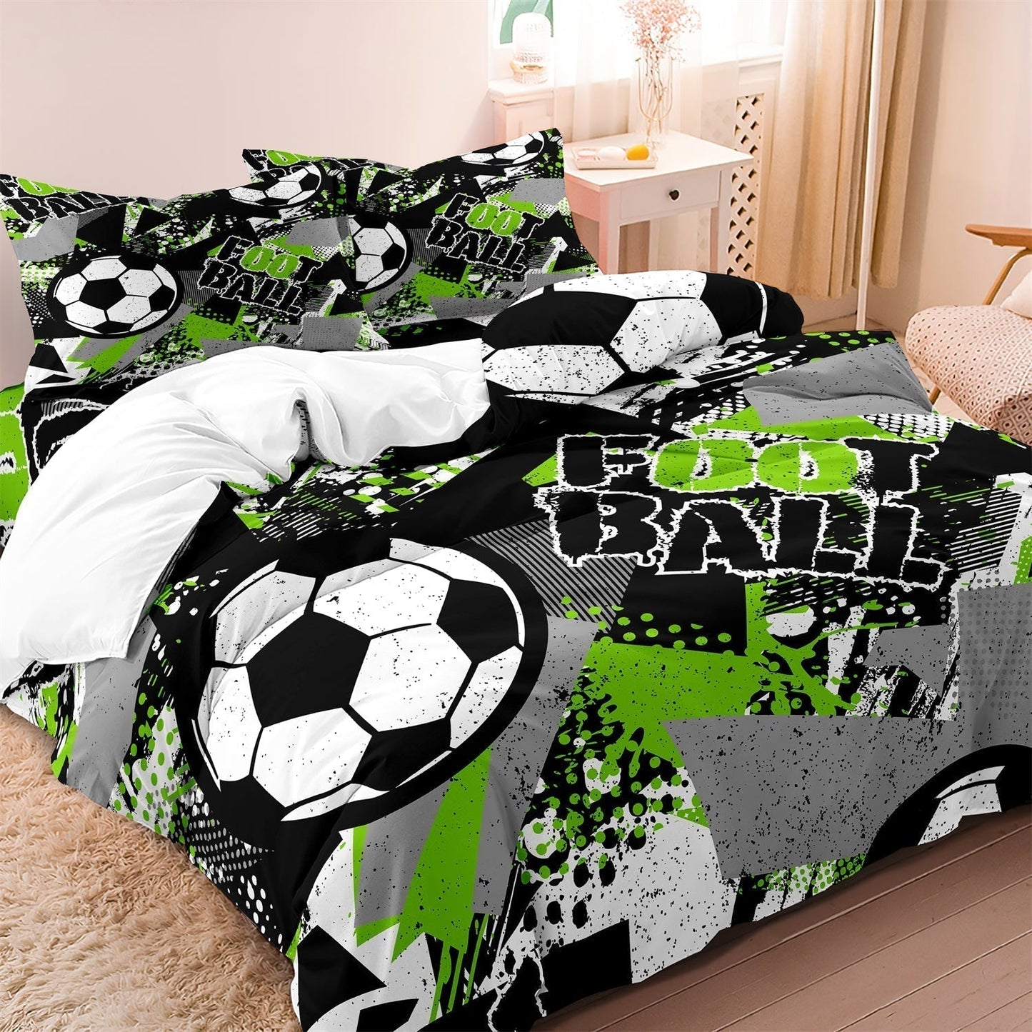 Fun Kids Football Bedding Set