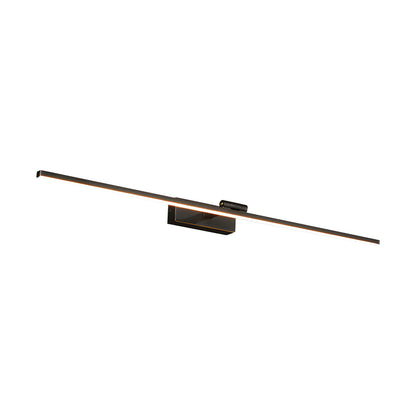 Contemporary Bronze Dimmable LED Bathroom Light Fixture