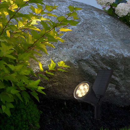 Outdoor 7W LED Solar Powered Garden Spot Lights
