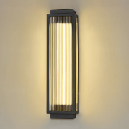 Outdoor Black LED Wall Light Fixtures Waterproof - Cofik