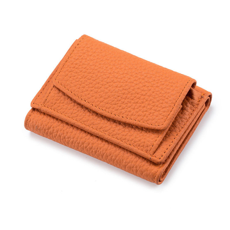 Slim Leather RFID Blocking Wallet
