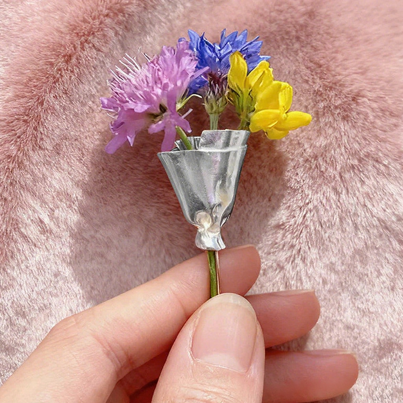 Floral Flower Pin Brooch - Cofik