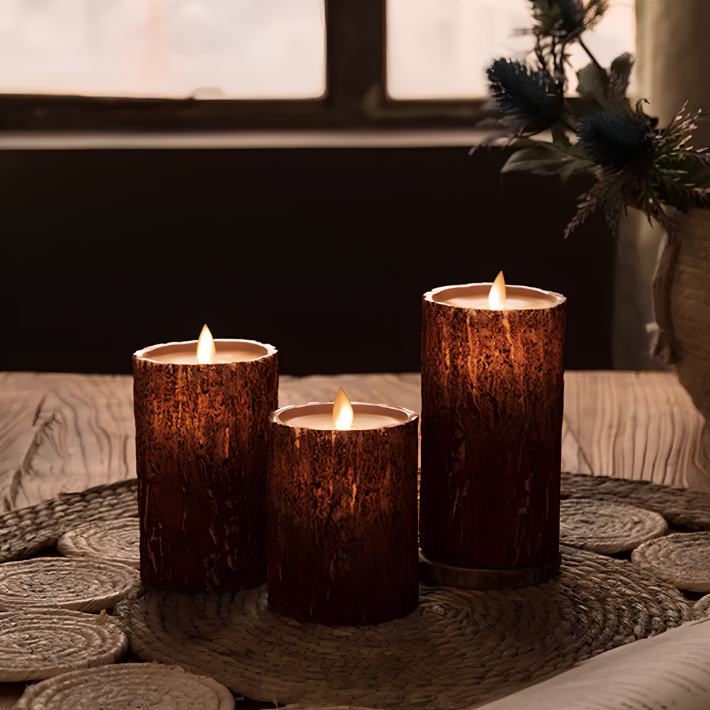 Realistic Electric Block Candles