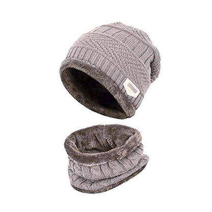 Warm Beanie and Scarf Combo
