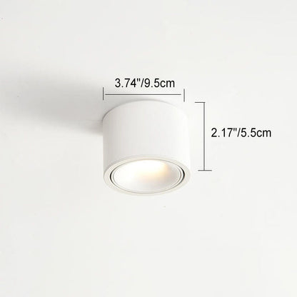 Compact LED Ceiling Light 12W Slim Aluminum Fixture
