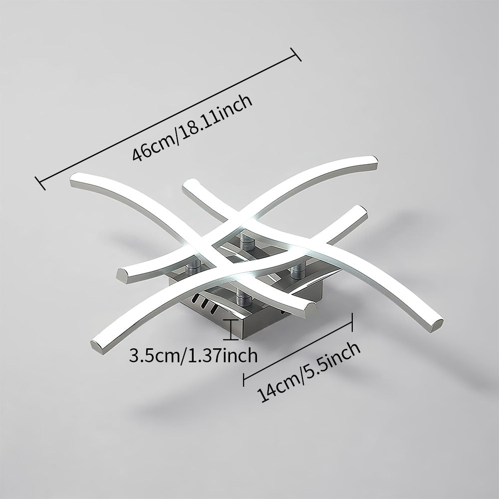 Sleek Metal LED Ceiling Lamp Noxord