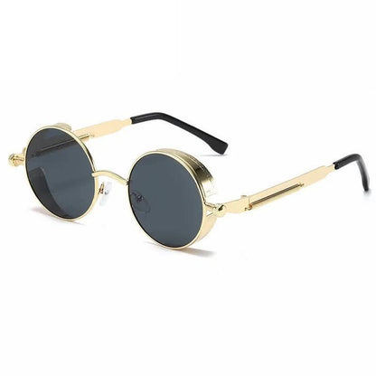 Classic Round Sunglasses with UV Protection