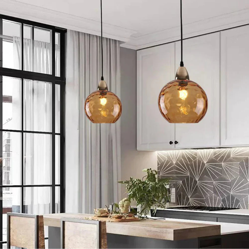 Modern Glass Pendant Ceiling Lamp