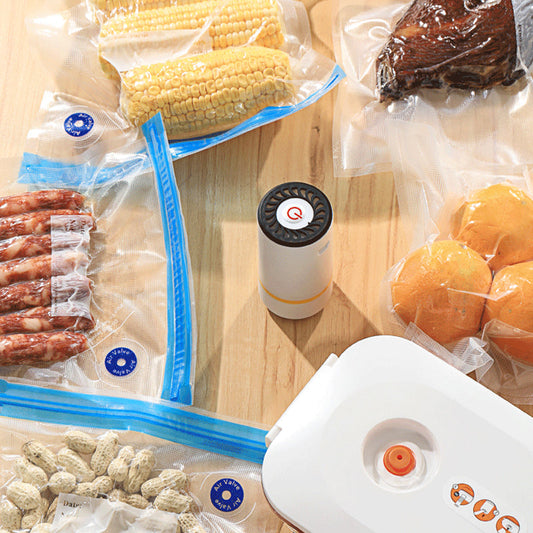 Automatic Food Sealer + Freezer Bags - Cofik