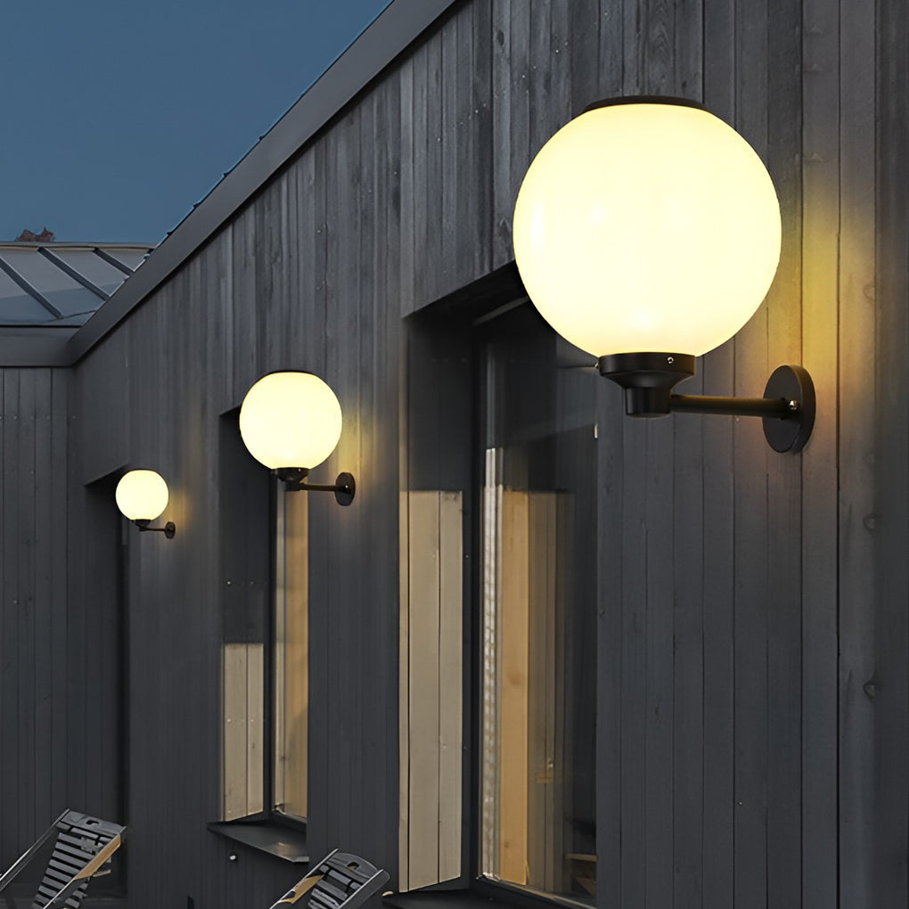 Bright Adjustable Solar Powered Outdoor Wall Lamp