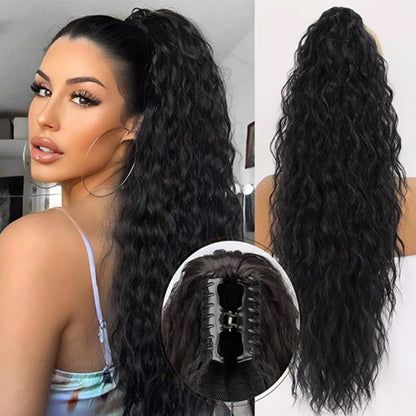 Ocean Wave Long Ponytail Wig