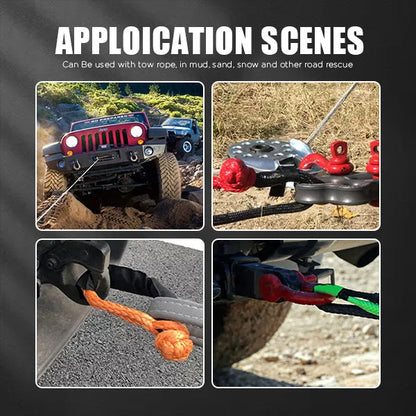 Heavy Duty Pulley Recovery Winch Rope