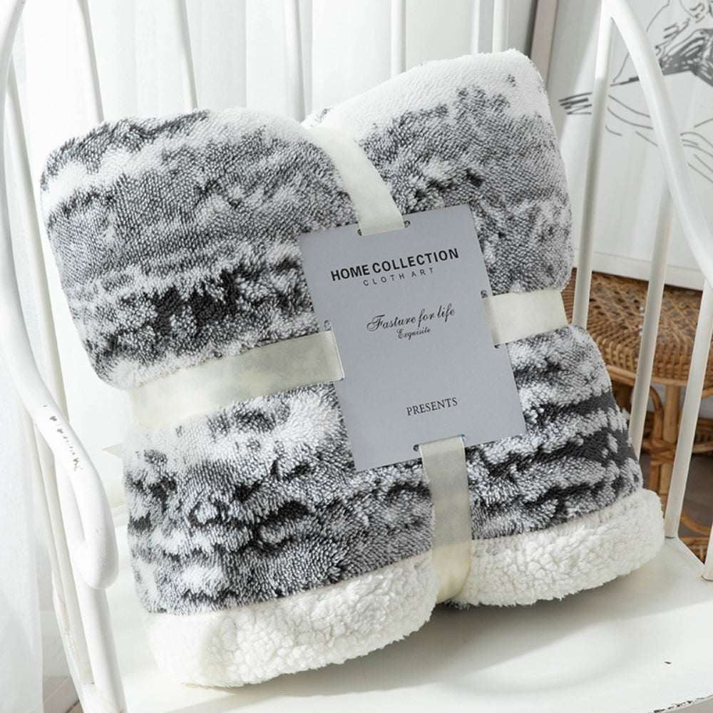 Plush Fuzzy Velvet Throw Blanket