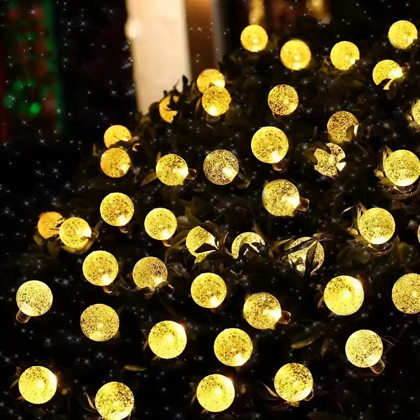 Solar Powered Glass Outdoor Lanterns
