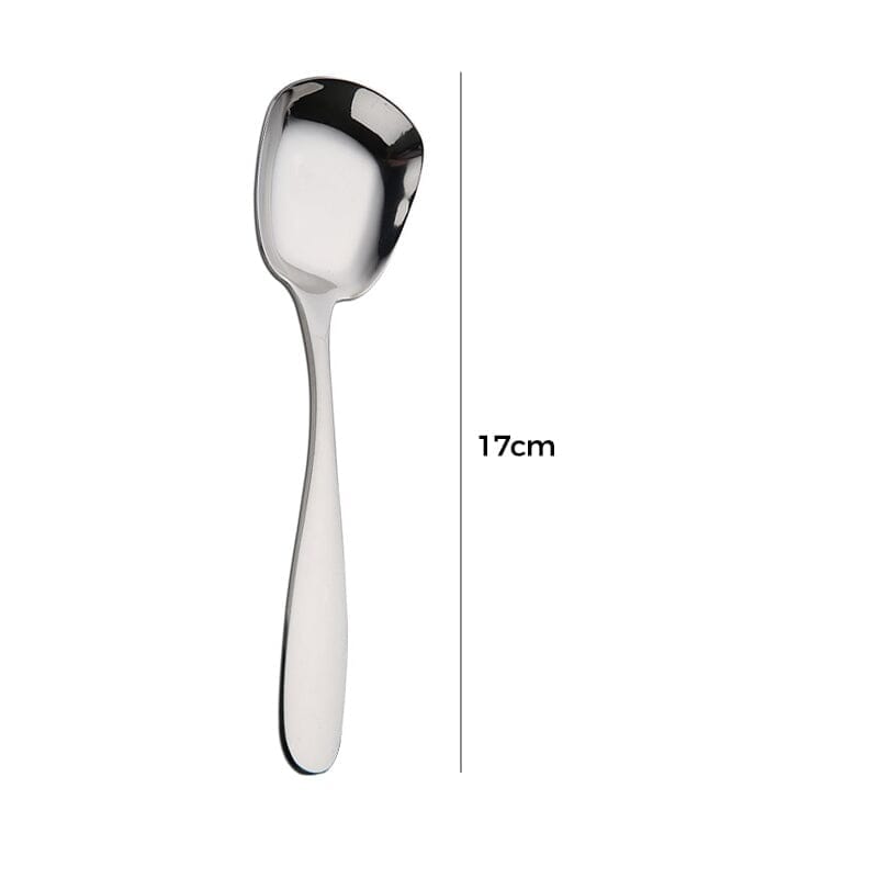 Stainless Steel Square Head Dinner Spoon