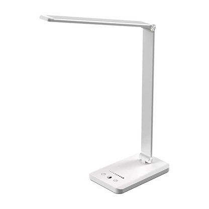 Compact Dimmable LED Desk Lamp with USB Port