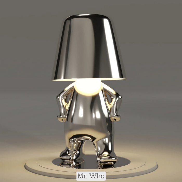 Portable LED Desk Lamp with Adjustable Brightness