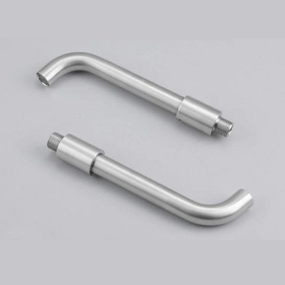 Stylish Brushed Nickel Wall Tap