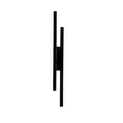 Sleek 2-Light LED Wall Sconce with Dimmer