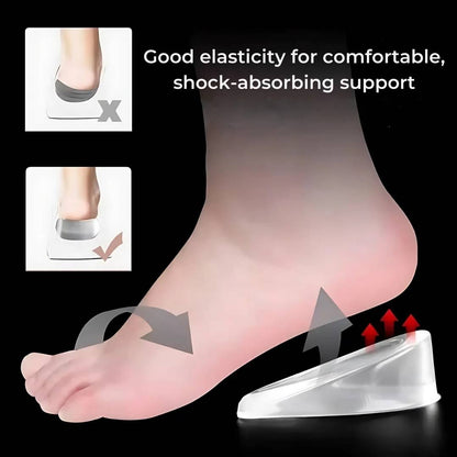 Comfortable Gel Heel Support Inserts for Plantar Relief