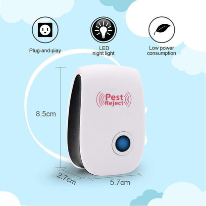 Effective Electronic Pest Repeller 3-Pack
