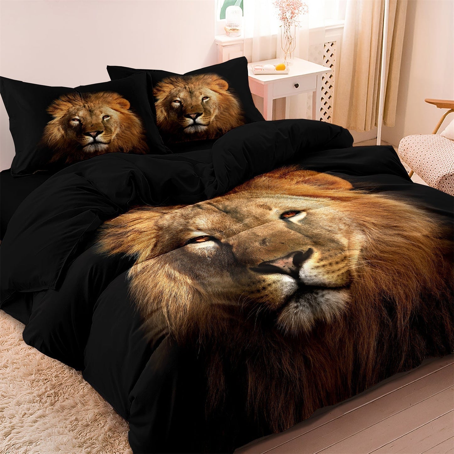 Wild Animal Print Bedding Set