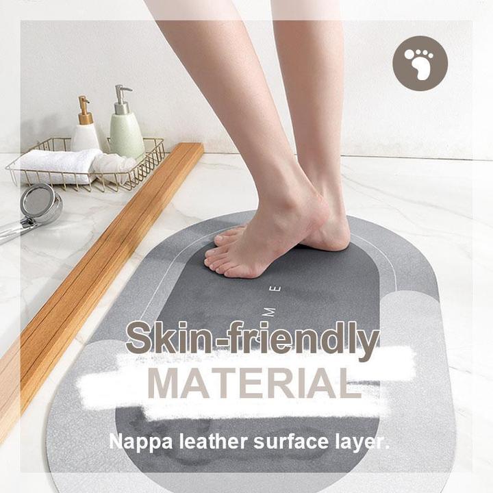 Luxury Bathroom Mat, Soft Non Slip Quick Dry Floor Mat - Cofik